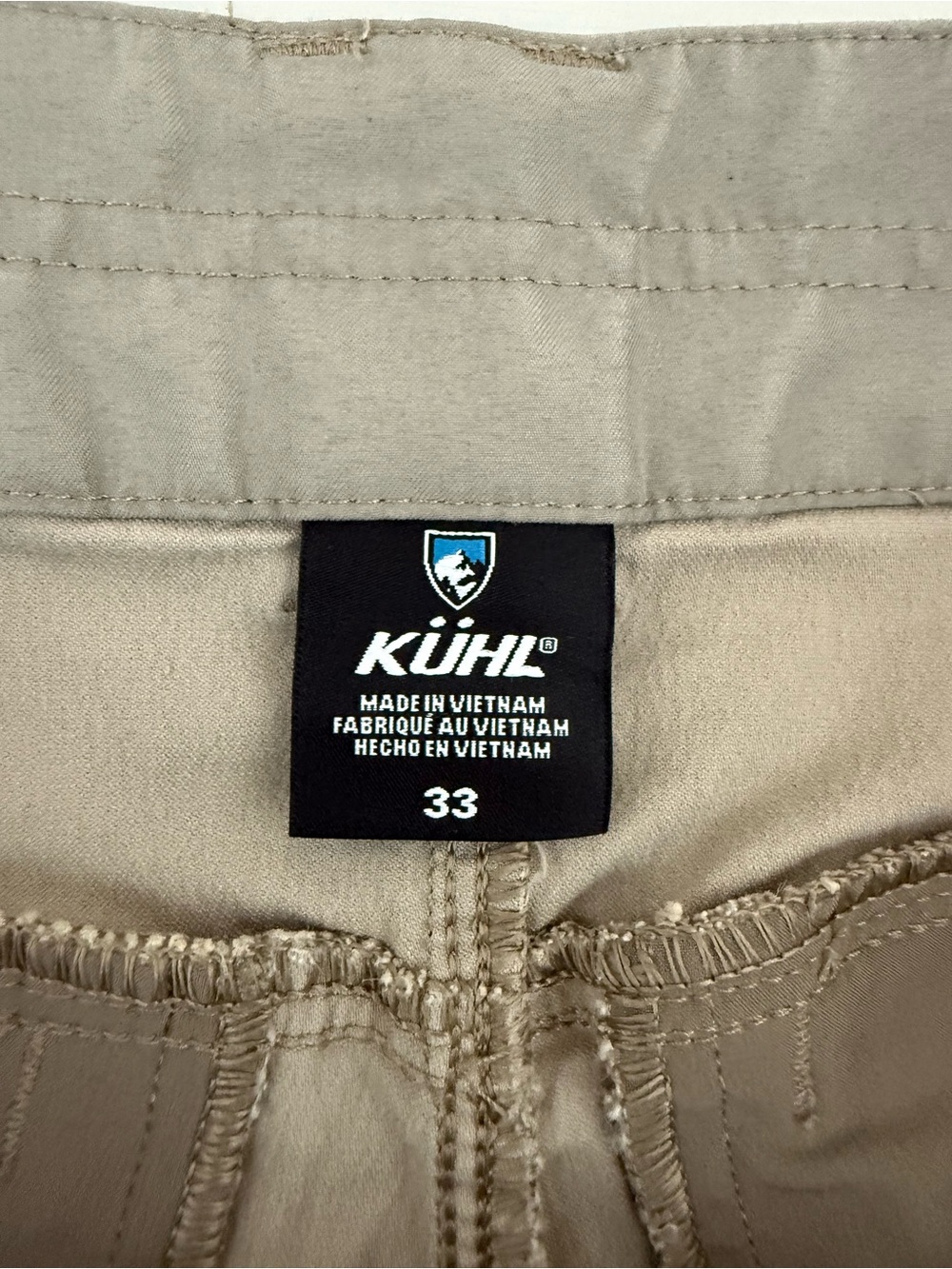 KÜHL Resistor Lite Chino Shorts Men’s 33 Khaki - Picture 3 of 9